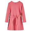 Robe pour enfants à manches longues vieux rose 92/104/116/128/140