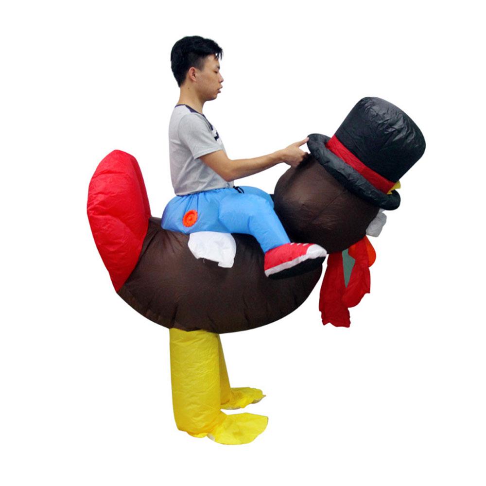 Inflatable Halloween Costumes Turkey Costume for Men