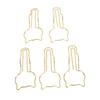 Pen Clips Multipurpose Cute Cat Shape Electroplating Metal Pen Holders for Notebook Journals Clipboa