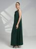 M269# Muslim Women's Sleeveless Abaya Base Layer Vest Dress - Loose, Casual, Long
