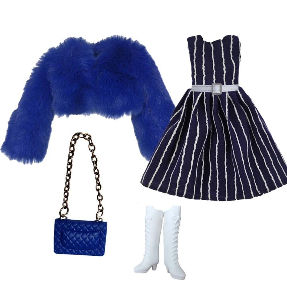 Doll Clothes Deluxe Fashion Pack Tea TIME Black & RED Classic Set for 11.5” Doll