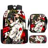 NARUTO Anime Youth Sling Carry Tote, Adjustable Straps & Closure, Light Durable Shoulder Bag, Daily School Bag Boys & Girls Ages 6-11
