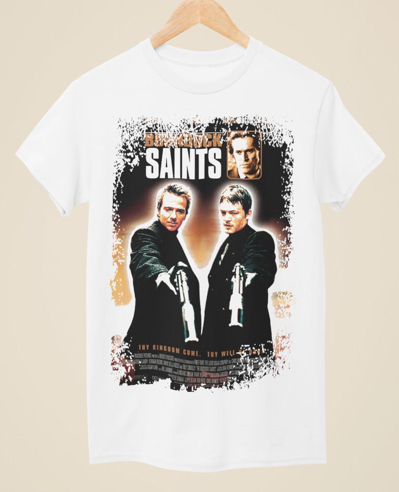 The Boondock Saints - Movie Poster Inspired Unisex White T-Shirt Unisex T-Shirt