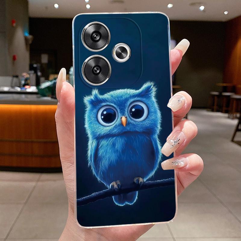 Hülle Für Redmi Turbo 3 / Poco F6 Handyhülle Luxus Drache Niedlich Cool Jungen Mädchen Weiches Silikon Rückabdeckung Transparente TPU Hülle