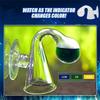 CO2 Long Acting Monitor CO2 Drop Checker with Suction Cup for Aquarium