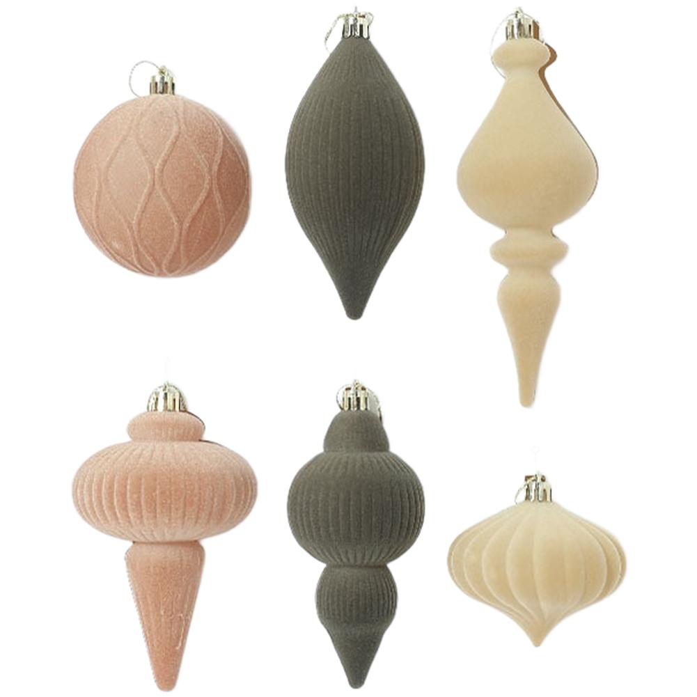 Holiday Decorations Christmas Ornaments Christmas Celebrations Assorted Shapes Dazzling Shades Easy To Hang For Christmas Tree