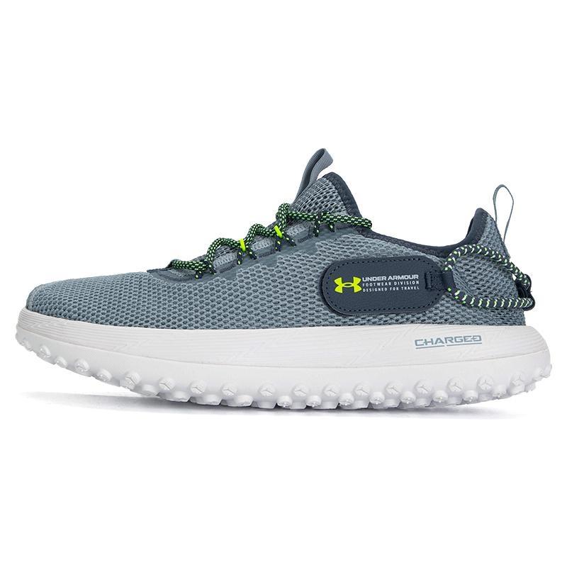 Under Armour Fat Tire Venture Harbor Blue Lime Surge Men s 3027562-400 EU 45
