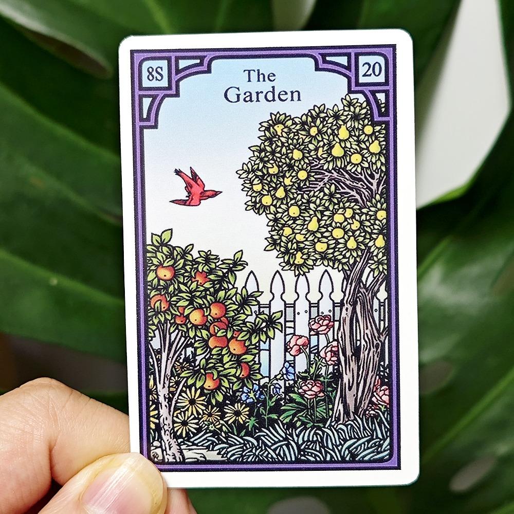The Burning Serpent Oracle 9*6cm Based On The 19th Century Lenormand Cartomantic System 40 Pcs Cards