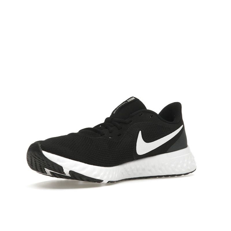 Nike Revolution 5 Black White Men Sneakers Antrasitt BQ3204-002