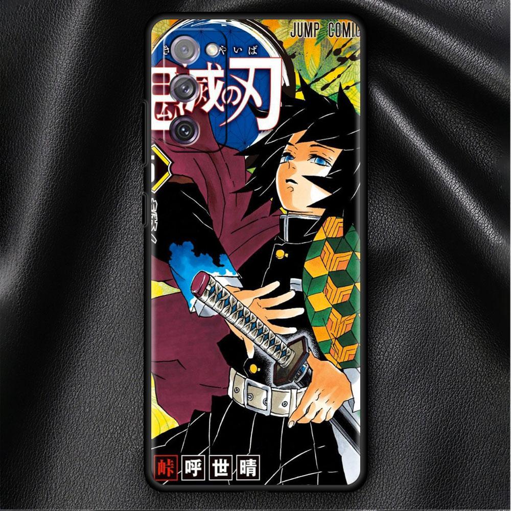 Case For Samsung Galaxy S20 FE S22 Ultra S21 Plus Luxury Soft Phone Case S10 S9 S8 S10e S7 Silicone Funda Demon Slayer Shell Sac