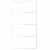 Porte coulissante - Maison Exclusive - Verre ESG - Cadre aluminium - 102,5x205 cm