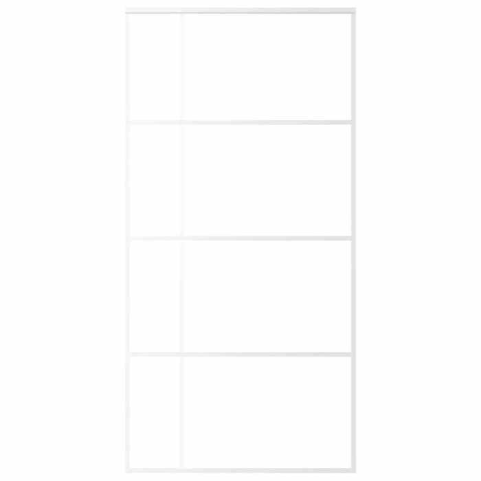 Porte coulissante - Maison Exclusive - Verre ESG - Cadre aluminium - 102,5x205 cm