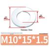 Extra Large Galvanized Metal Flat Washers - Sizes M1.6 to M14