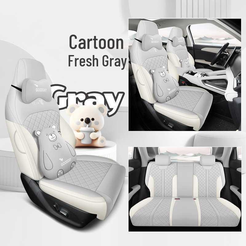 BYD Yuan UP All-Season Leather Car Seat Cover - Full Coverage & Breathable