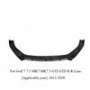 Frontstoßstange Spoilerlippe für Golf 7 7.5 MK7 MK7.5 GTI GTD R R-Line 2012-2020 Maxton Style Chin Splitter Diffusorlippe Bodykit