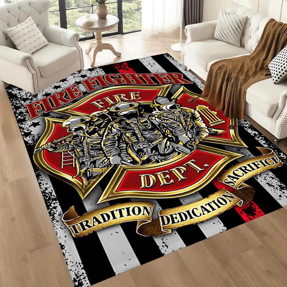 Haz-mat Skull And Axes Floor Mats for Living Room, Bedroom and Room Decoration Are Suitable for Gifts.