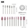 42pcs/set Metal Grinding Drill Bit Set Cutting Engraving For Dremel Rotating Tool