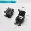 Self-Locking Folding Hinge for Coffee or Dining Table: 90° & 180° Right Angle Connector