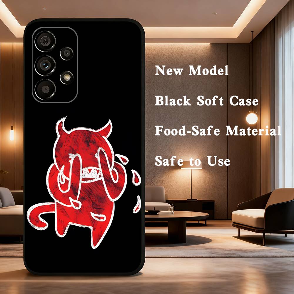 Bnad R-Radiohead Case For Samsung Galaxy A73,52,71,22,Note,31,8,9,53,32,72,41,J7,Soft Black Silicone Cover