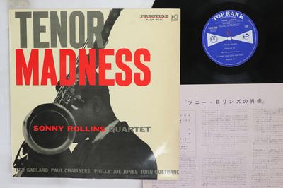 LP Record SONNY ROLLINS QUARTET  Tenor Madness RANK5020 TOP RANK 1959 Japan Jazz Used