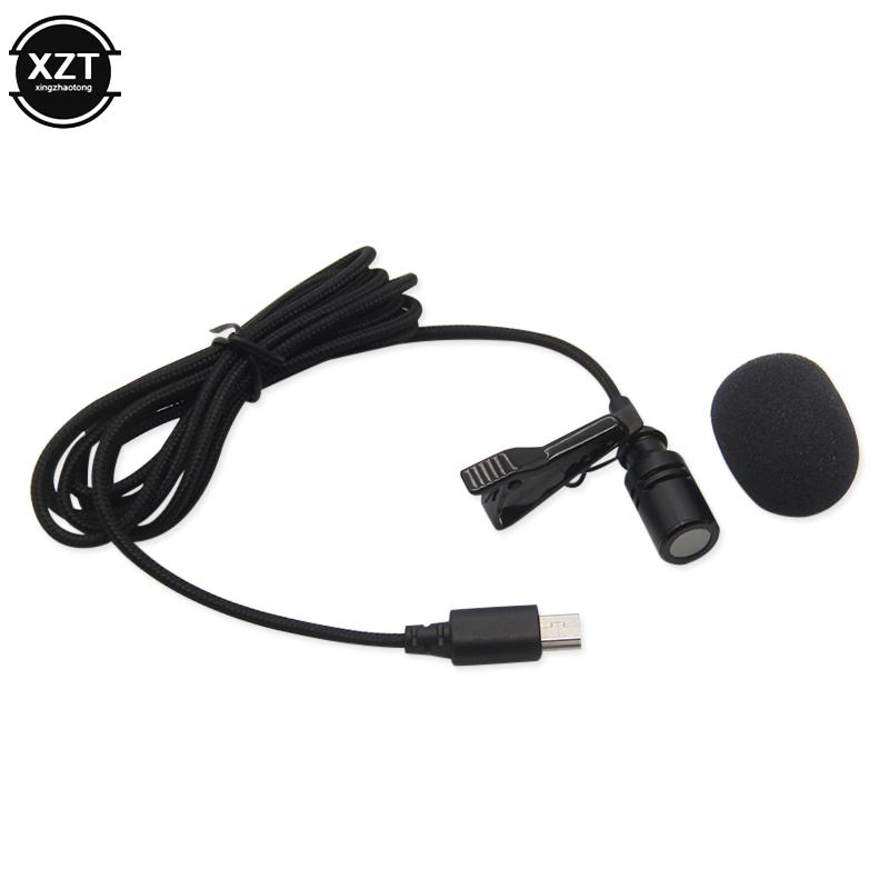 Mini USB Microphone Outdoor Sports DV Lavalier Mini USB External Microphone for GoPro Hero 3 3+ 4 Cameras Accessory 10pin 1.5m