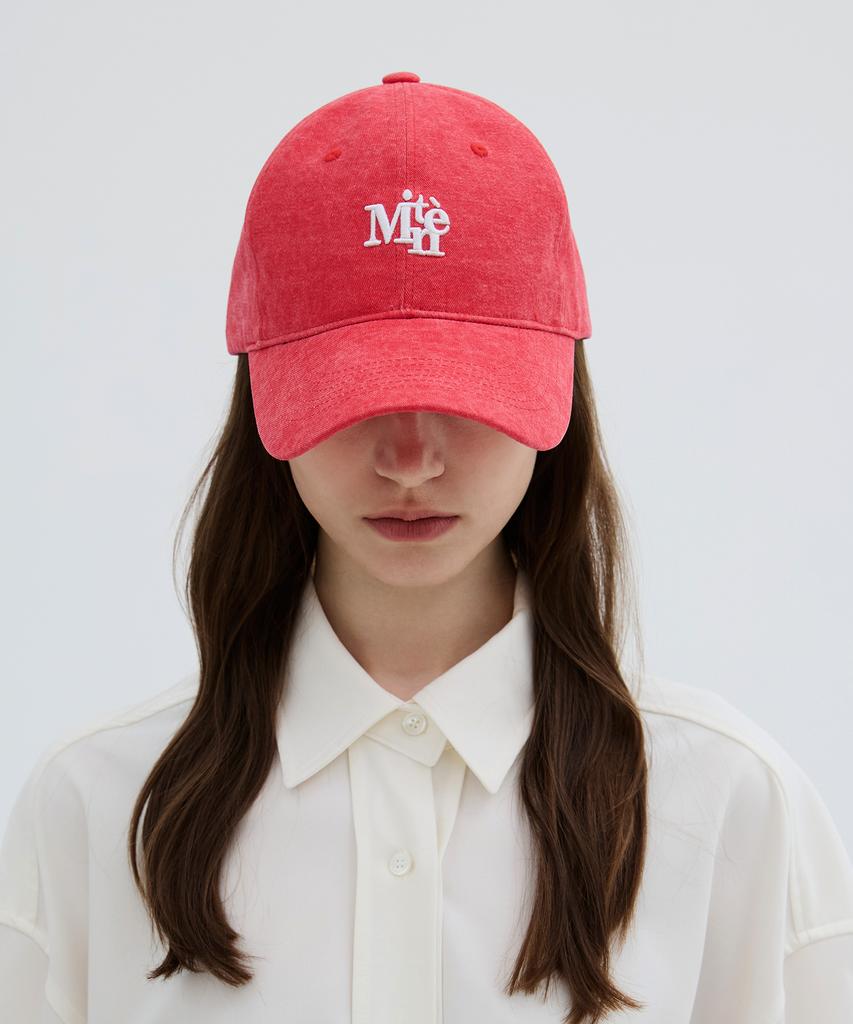 Mineti New Logo Pigment Ball Cap Y 10125 Mt