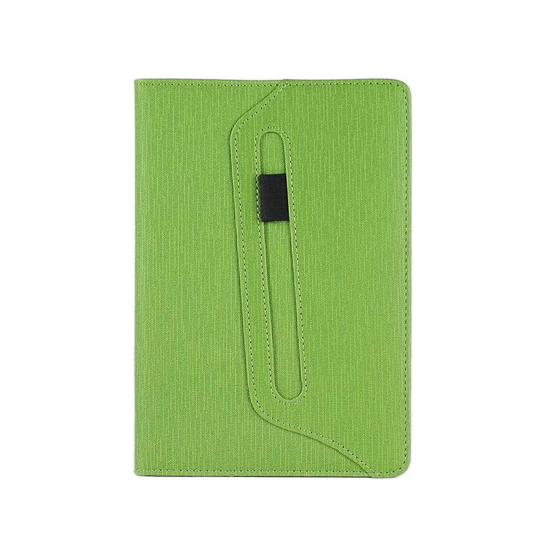 A5 Color-Changing PU Leather Notebook with Pen Holder - Customizable Business Office Diary