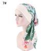 Floral Print Women Elastic Turban Hat Head Scarf Bandana Headwear Pirate