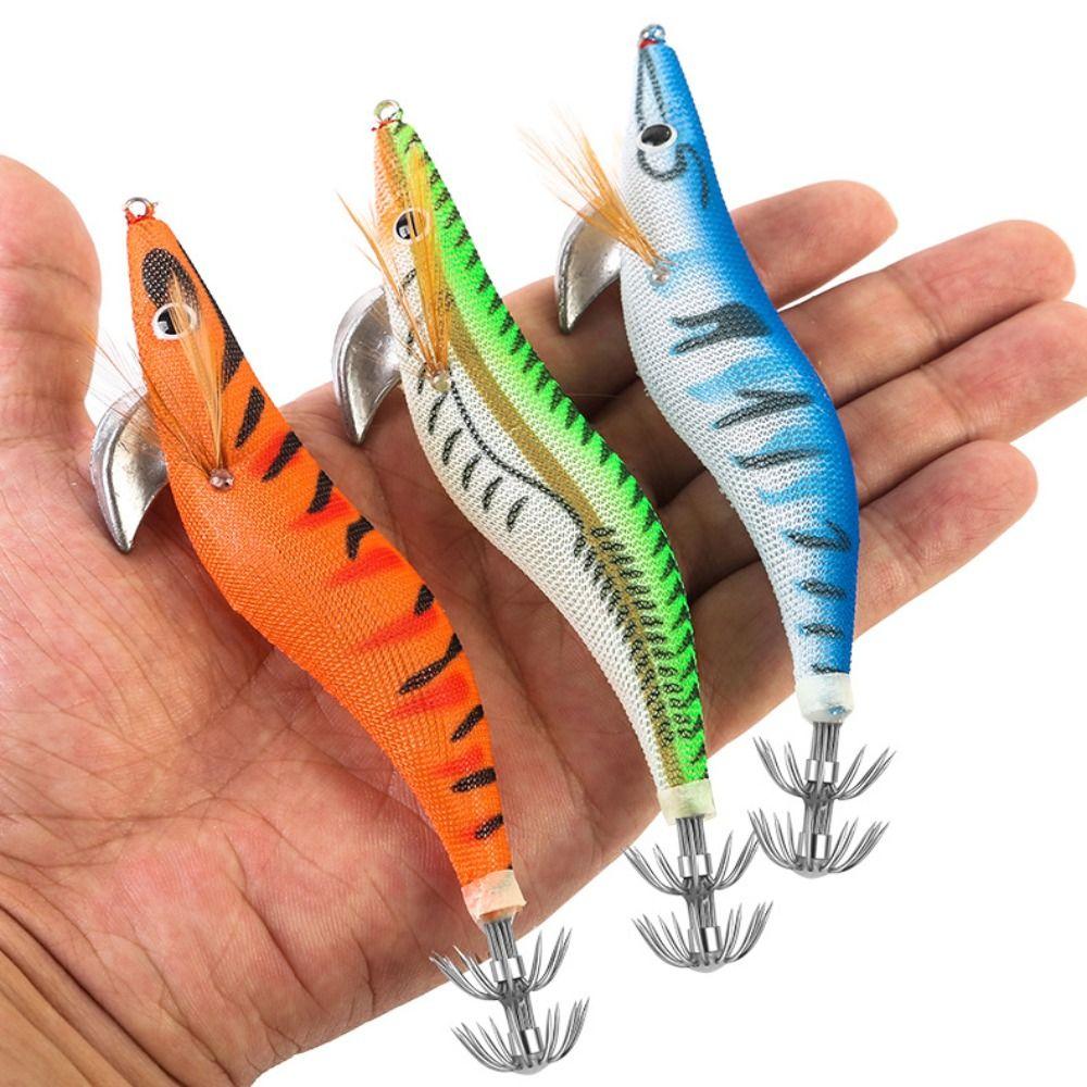 115mm 14.5g Squid Jig Horizontal Octopus Bait Wobbler Sea Fishing Lures  Octopus Fishing