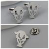 European American Broken Soul Clown Brooch Cufflinks Retro Middle Ancient Style Horror Easter Essential Clothing Accessories
