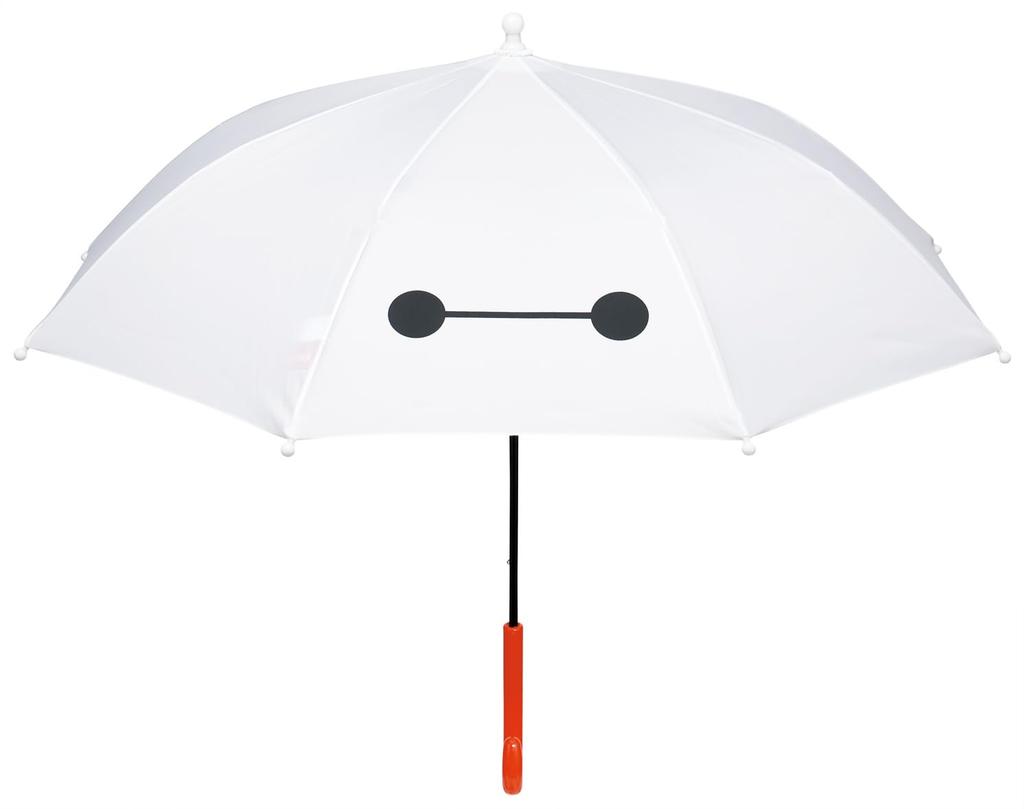 Skater Disney Baymax for Ages Elementary School Manual Boys and Children's Umbrella, 45cm, Costume, 5-6, Approx. 105-115cm, Age, Opening, Finger-Pinch