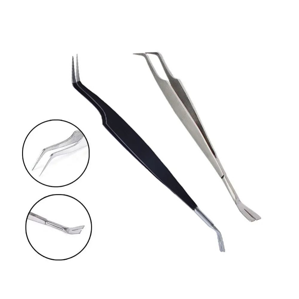 Professional Tick Tweezers 2 In 1 Tick Remover Tweezers Pets Flea And Tick Remover  Pets