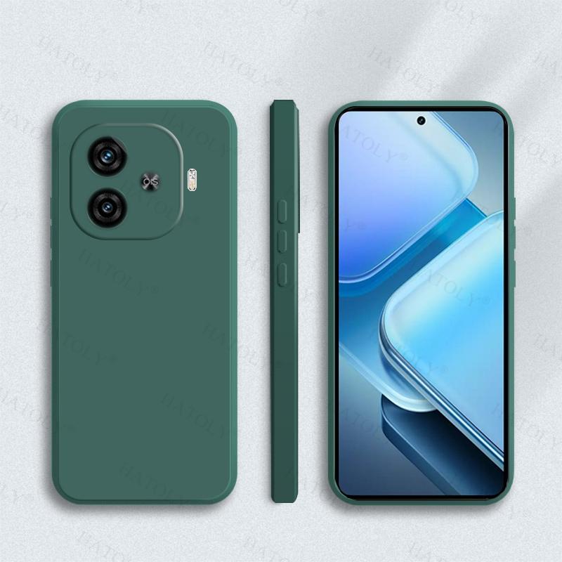 For Vivo iQOO Z9 Turbo Case Cover Vivo iQOO Z9 Turbo Plus Liquid Silicone Candy Color Case For Vivo iQOO Z9 Turbo Case