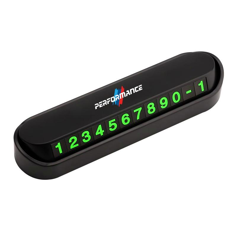 Temporary Parking Contact Number Plate Move Car Contact Card Accessories For BMW G80 G06 G07 G42 G14 G15 G16 F82 F20 F21 F83 M2