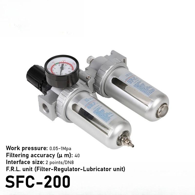 Regulator Valve Automatic Drainage SFC SFR 200 300 400 Air Compressor Air Filter Regulator Drain Valve Filter