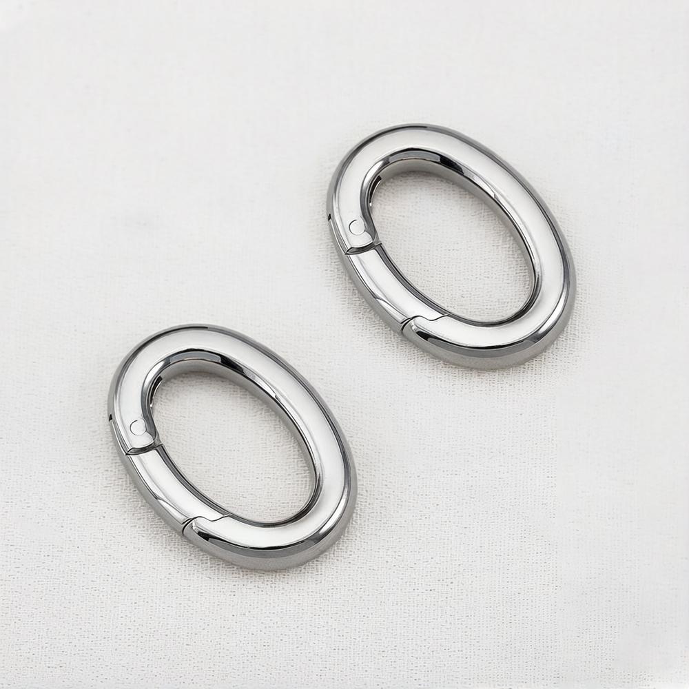 

2Pcs 1Pc Charm Stainless Steel Buckle Heart Circular Connector DIY Necklaces Jewelry Making Lobster Buckle Accessories Wholesale 1pc