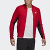 adidas Jackets Men's Light Scarlet Baseball Collar Moderate Pilot FM9972