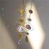 Crystal Suncatcher Sun Moon Stars Prism Beads Rainbow Balls Tear Drops Sun Catcher for Garden Decoration Hanging Windows Pendant