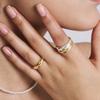 TOU [Silver925] 096 Semi Matte Bulging Silver Ring
