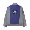 Jaqueta de Pista X Patta Cinza Partícula/Safira Masculino Roupa Exterior HJ0712-073