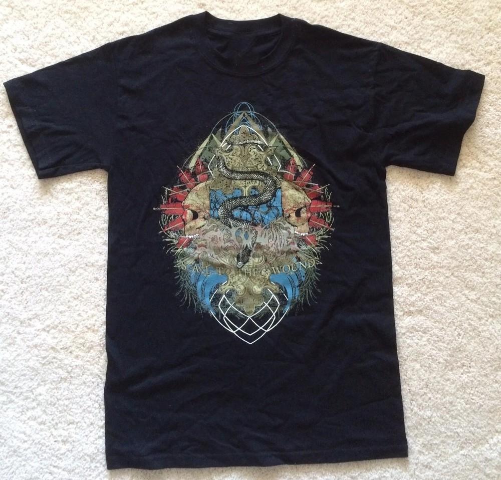 

SALT THE WOUND TShirt Cleveland Hardcore Metal Full Size Black Unisex T-Shirt XXXXL