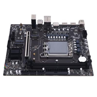 Płyta główna gamingowa H610 Dwukanałowa DDR4 Gniazdo M.2 Serial ATA 3.0 6Gbs Płyta główna ATX dla LGA