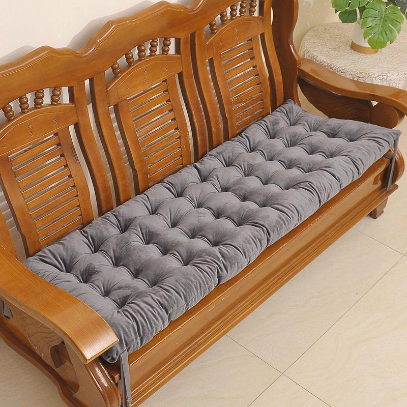 Solid Wood All-Season Thickened Rosewood Sofa Cushion for 1-4 Persons