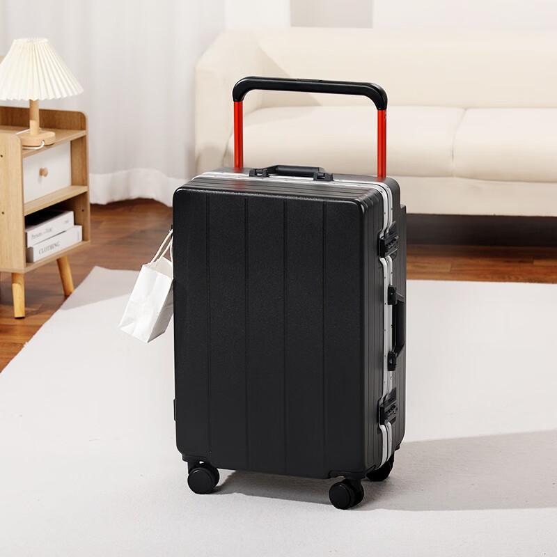 Durable Aluminum Frame Trolley Luggage 28 Inch