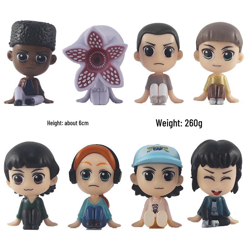 Stranger Things Season 5 Dustin, Steve & Robin Venus Flytrap Figure Model