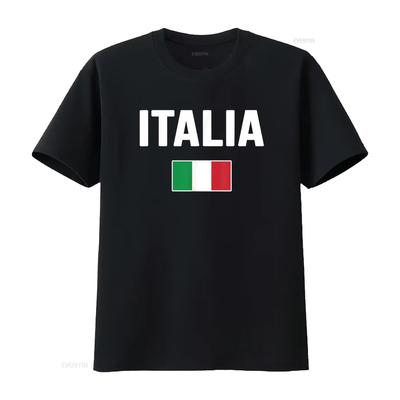 Italy Italian Flag Italia Souvenir T Shirt Vintage Washed Soft Versatile Breathable Streetwear Unisex Stylish Designer Clothes