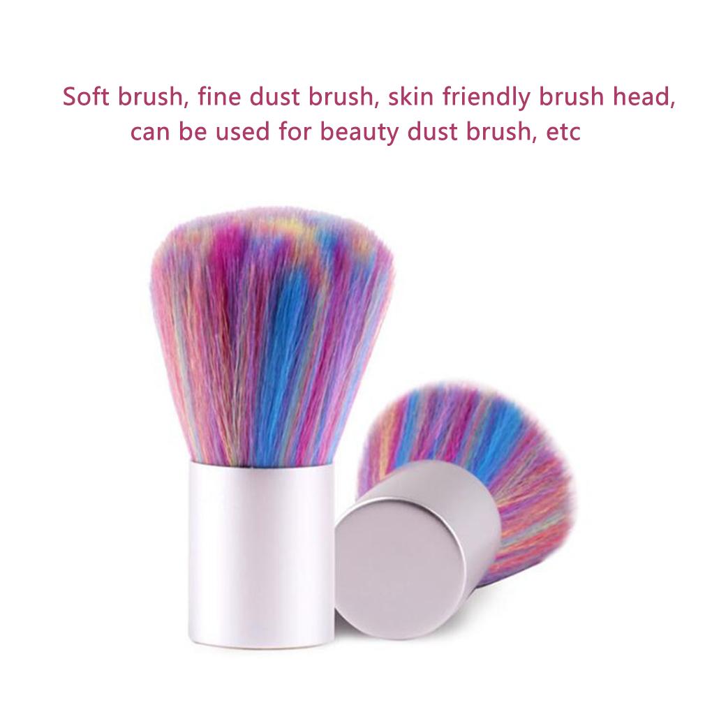 1pc Nail Brush Tools File Nail Art Care Manicure Pedicure Soft Remove Dust Small Angle Cleaner Acrylic UV Powder Remover Brush