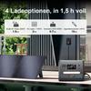 Solarplay DE Warehouse Lifepo4 2304Wh Portable Power Station 3500 Cycles Solar Generator with Solar Panel for German Home Use