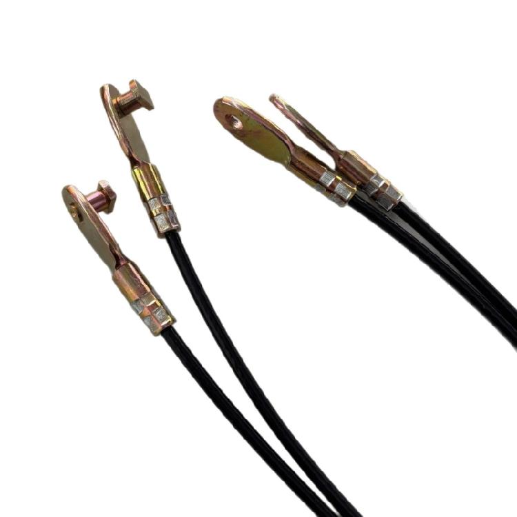 Cargo Door Release Cable Replacement Part BYC500070, 2 Piece Repair Set with Metal End Hardware for Rear Opening Service and Maintenance Tasks