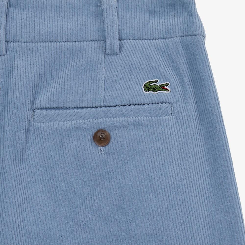 Lacoste Women's Semi-Wide Casual Corduroy Pants HF625E-55NHBP